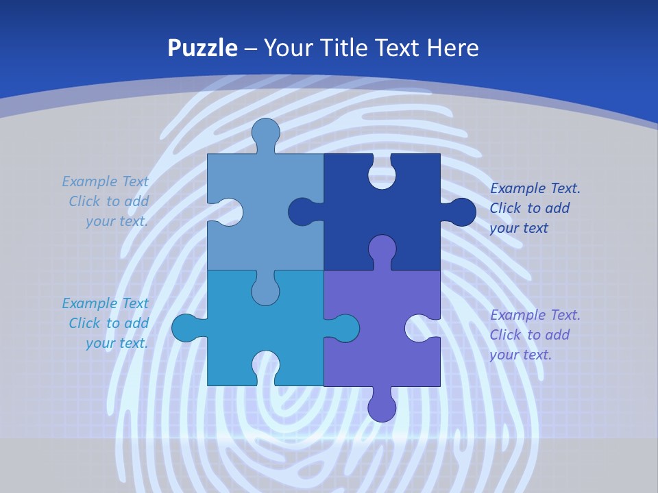 Print Pattern Data PowerPoint Template