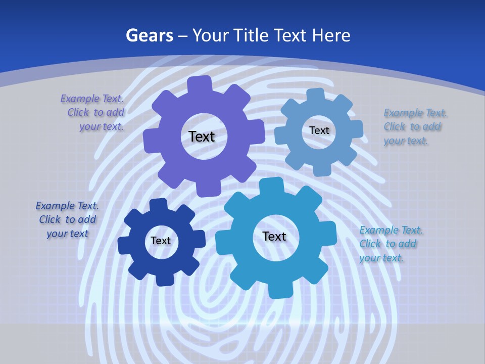 Print Pattern Data PowerPoint Template