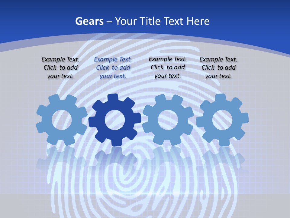 Print Pattern Data PowerPoint Template
