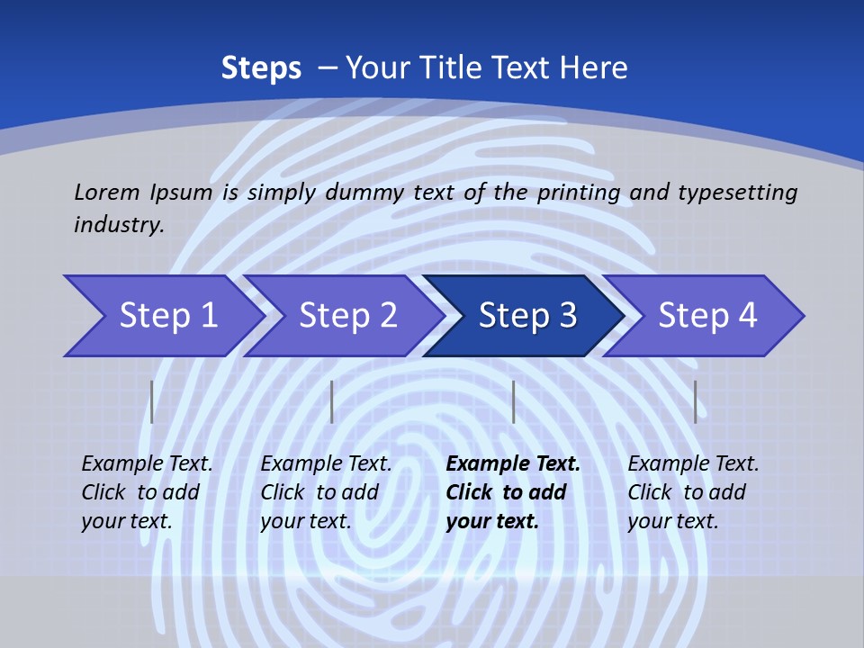 Print Pattern Data PowerPoint Template