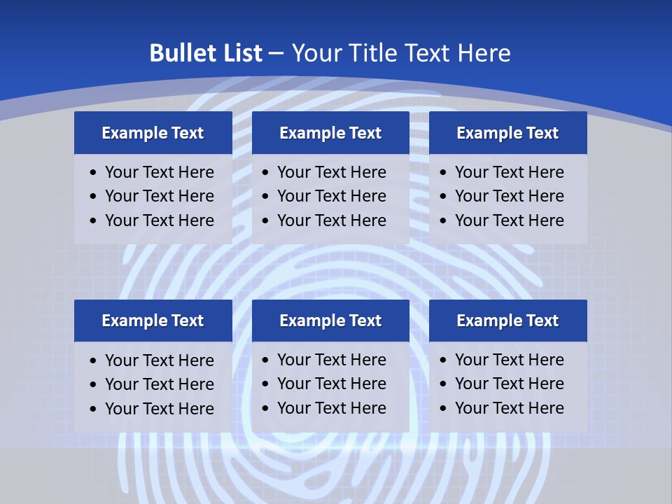 Print Pattern Data PowerPoint Template