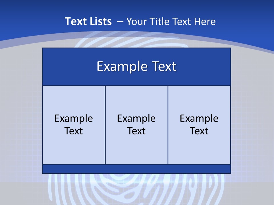 Print Pattern Data PowerPoint Template