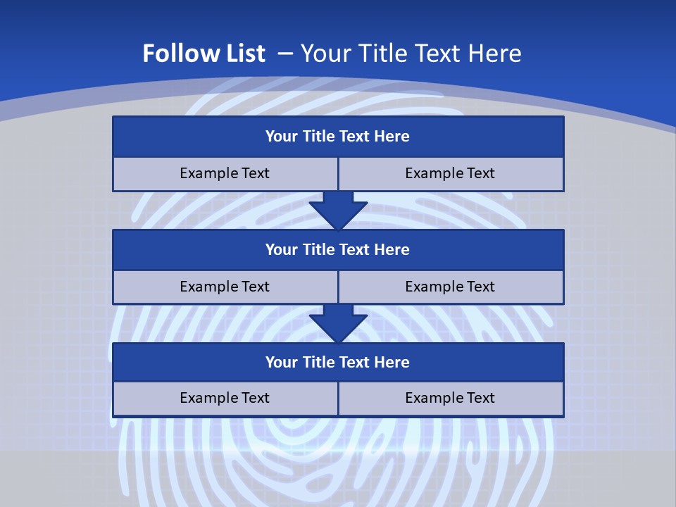 Print Pattern Data PowerPoint Template
