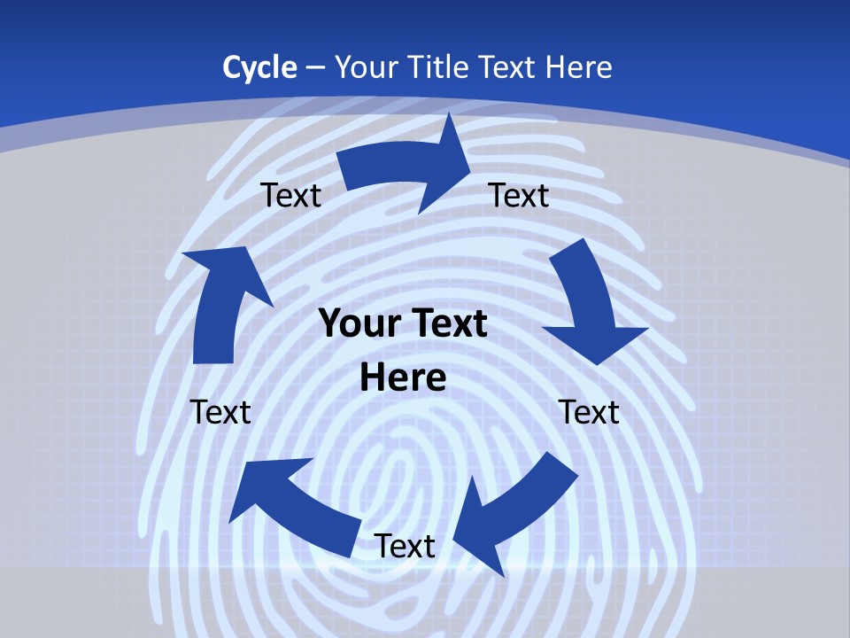 Print Pattern Data PowerPoint Template