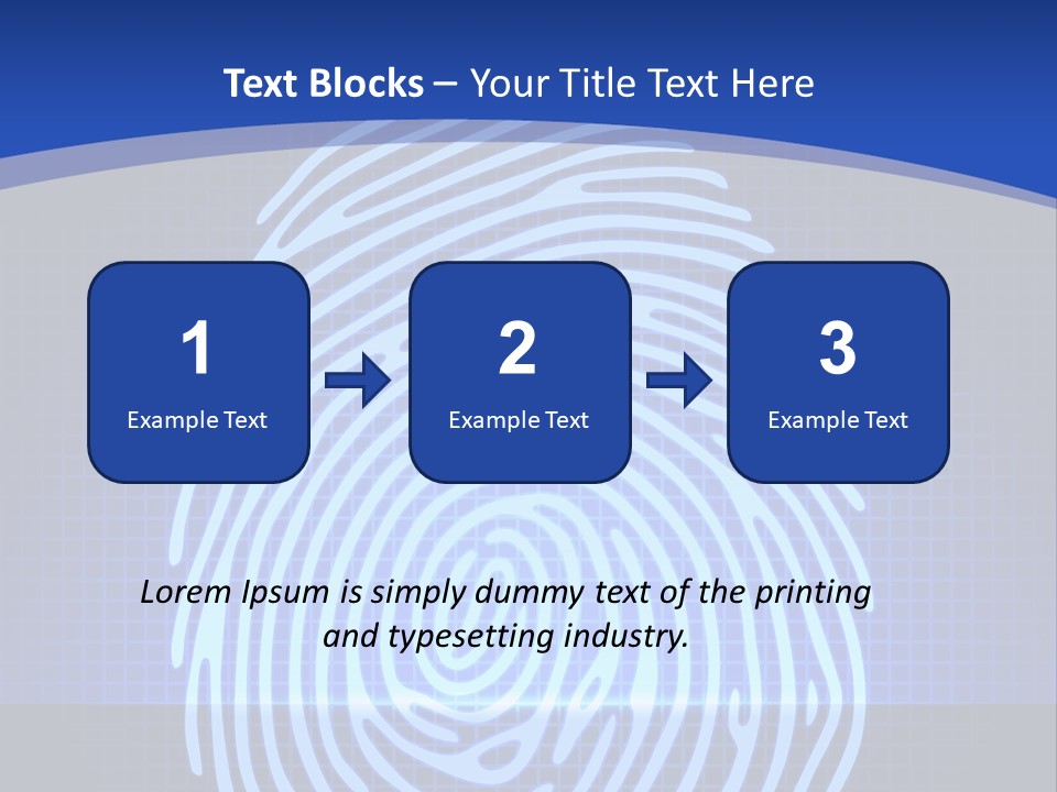 Print Pattern Data PowerPoint Template