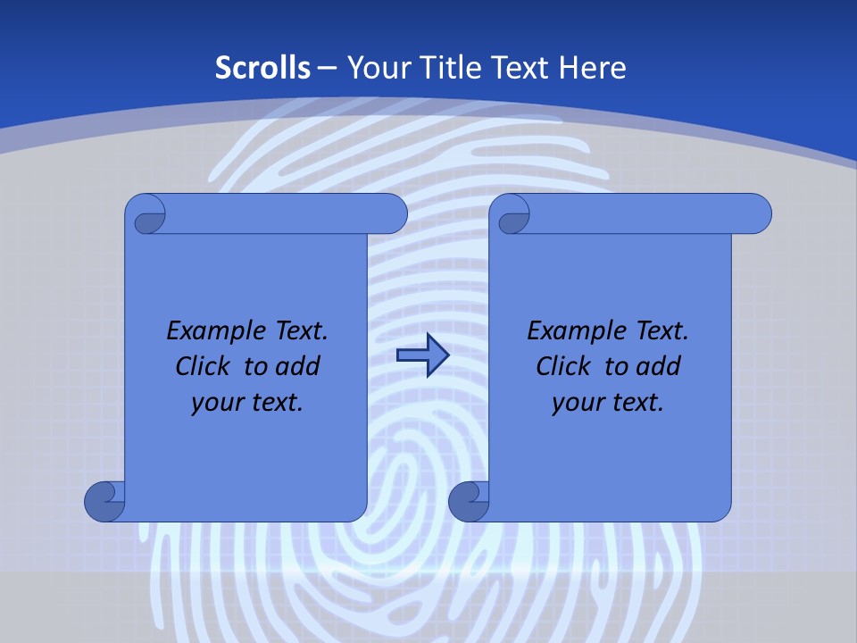 Print Pattern Data PowerPoint Template