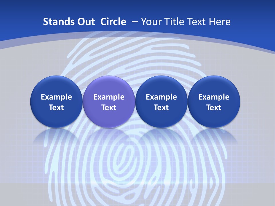 Print Pattern Data PowerPoint Template