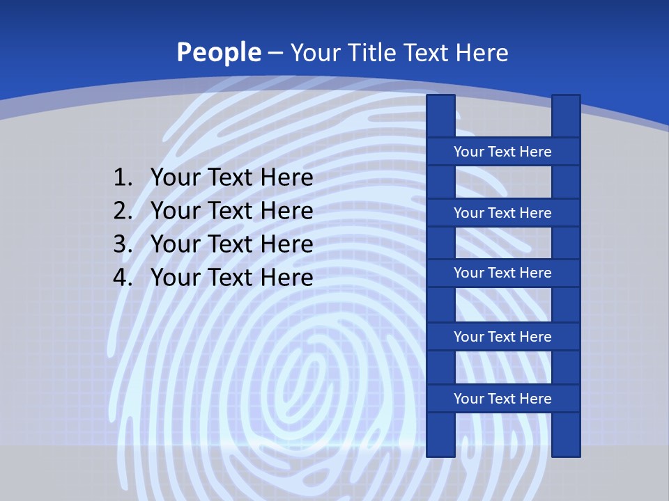 Print Pattern Data PowerPoint Template
