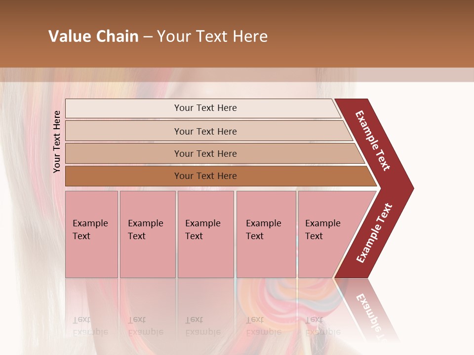 Beautiful Sugar Isolated PowerPoint Template
