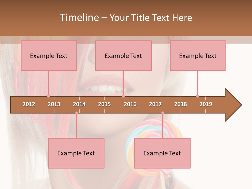 Beautiful Sugar Isolated PowerPoint Template