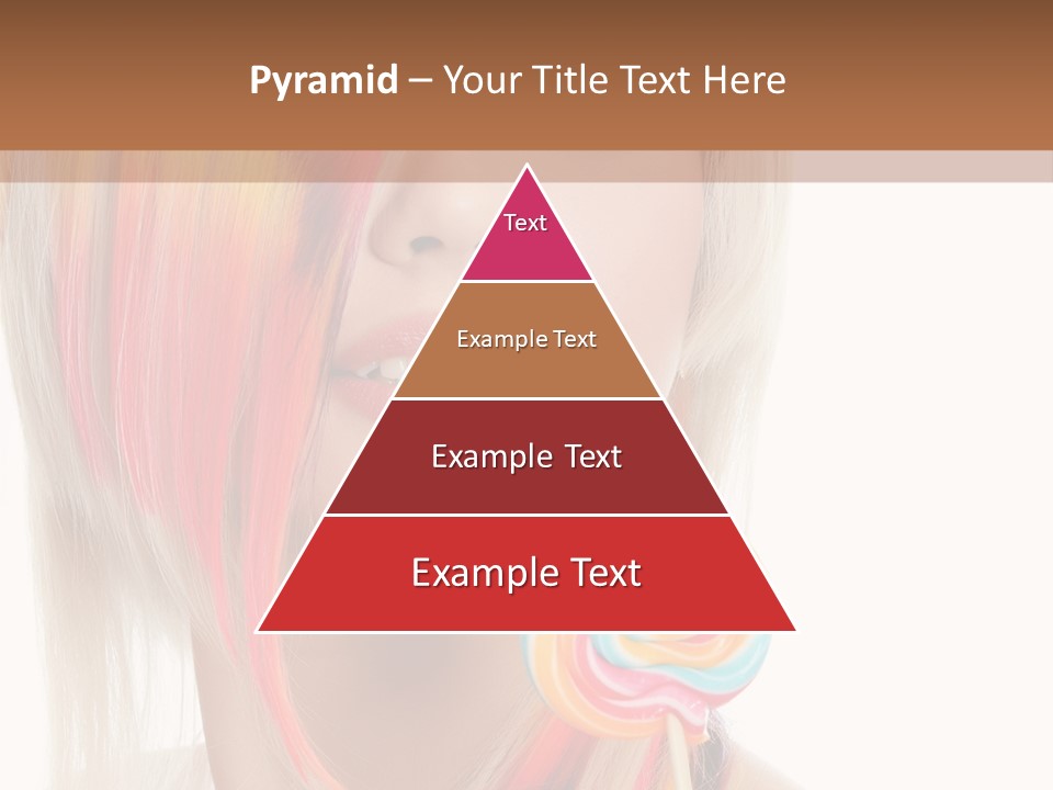 Beautiful Sugar Isolated PowerPoint Template