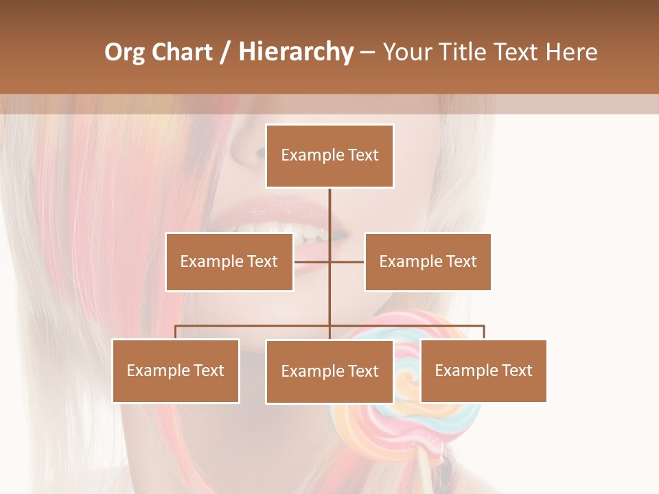 Beautiful Sugar Isolated PowerPoint Template