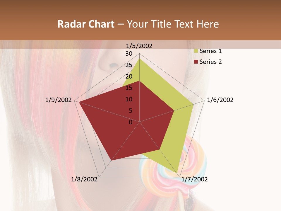 Beautiful Sugar Isolated PowerPoint Template