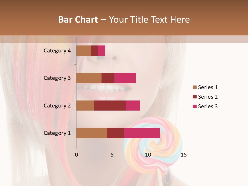 Beautiful Sugar Isolated PowerPoint Template