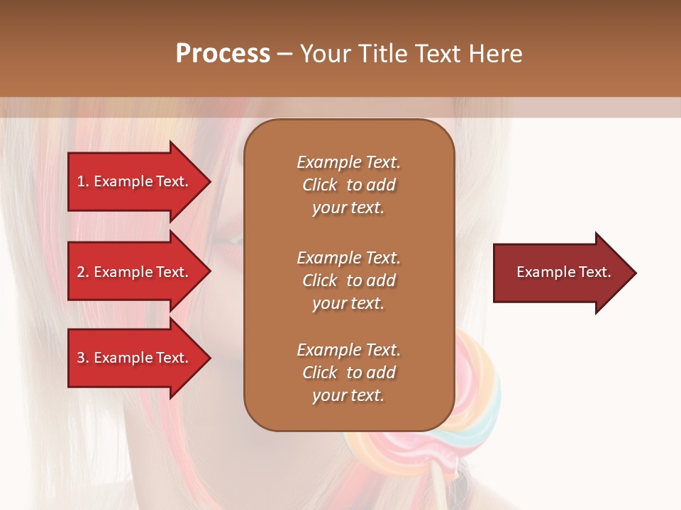 Beautiful Sugar Isolated PowerPoint Template
