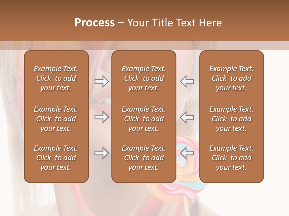 Beautiful Sugar Isolated PowerPoint Template