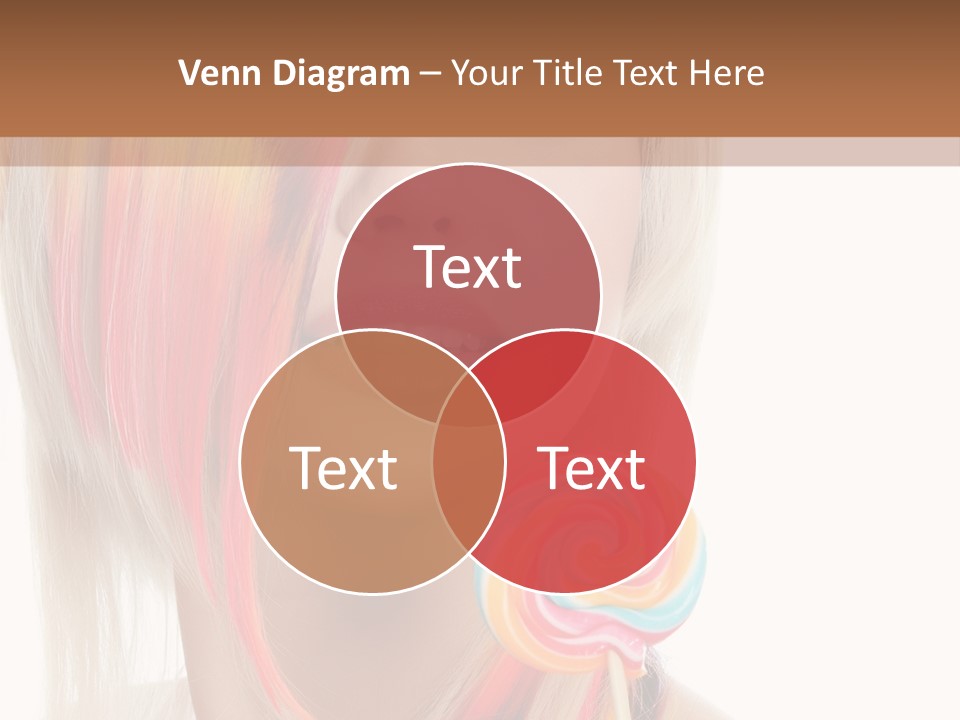 Beautiful Sugar Isolated PowerPoint Template