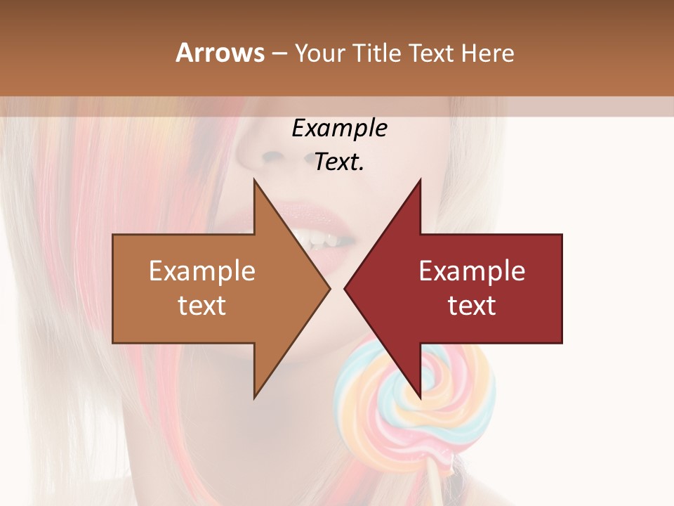 Beautiful Sugar Isolated PowerPoint Template