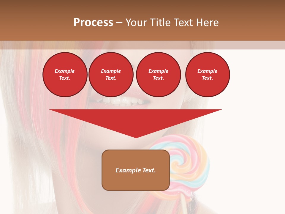 Beautiful Sugar Isolated PowerPoint Template