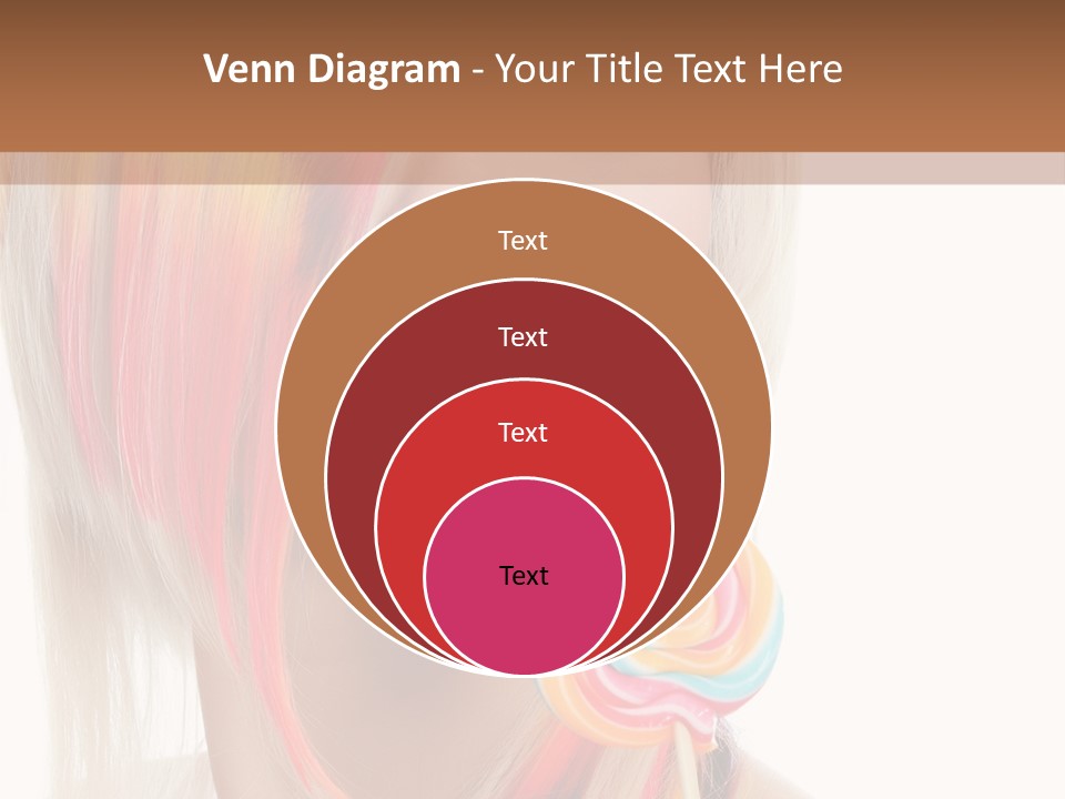 Beautiful Sugar Isolated PowerPoint Template