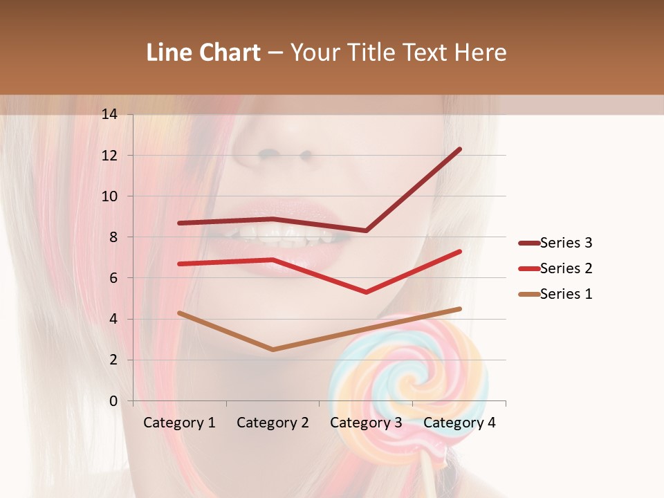 Beautiful Sugar Isolated PowerPoint Template