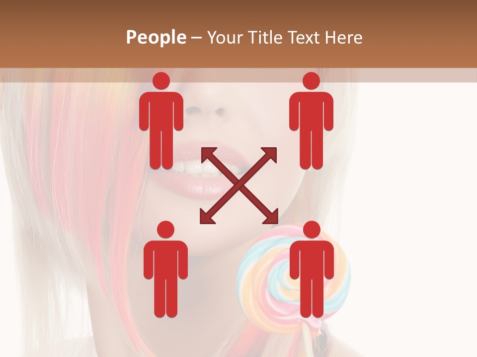 Beautiful Sugar Isolated PowerPoint Template