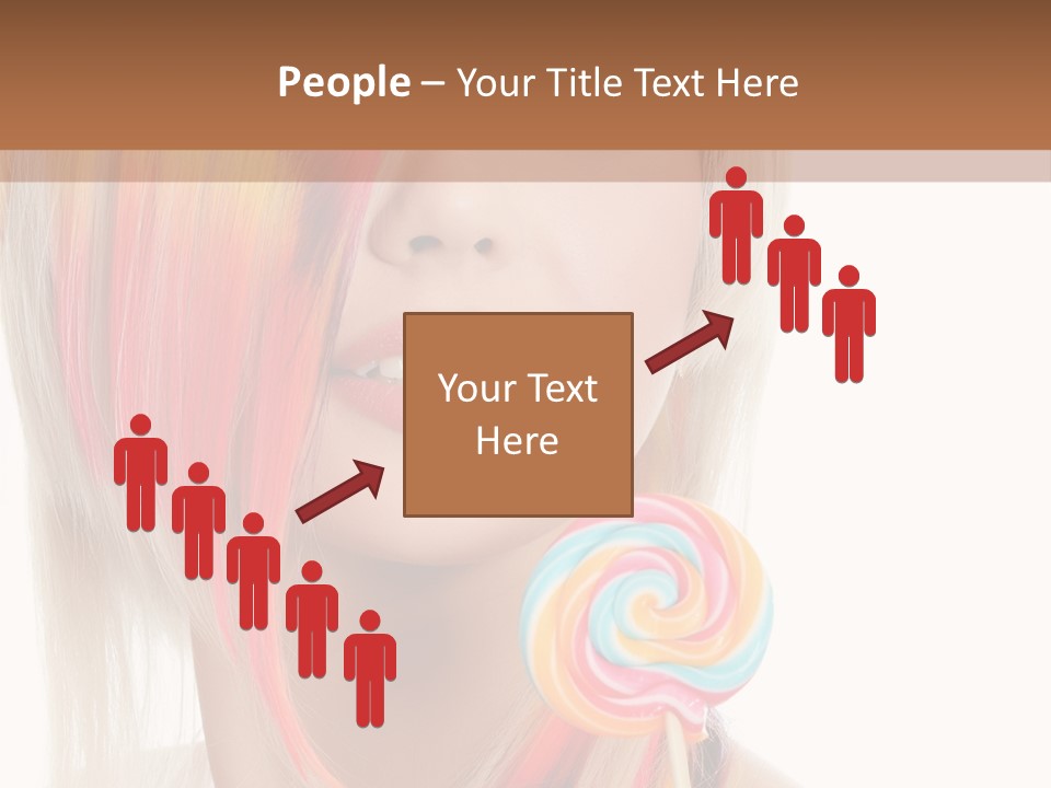 Beautiful Sugar Isolated PowerPoint Template