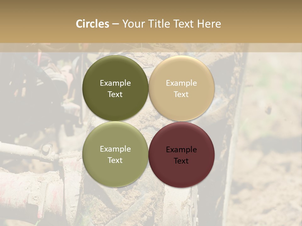 Engine Food Orange PowerPoint Template