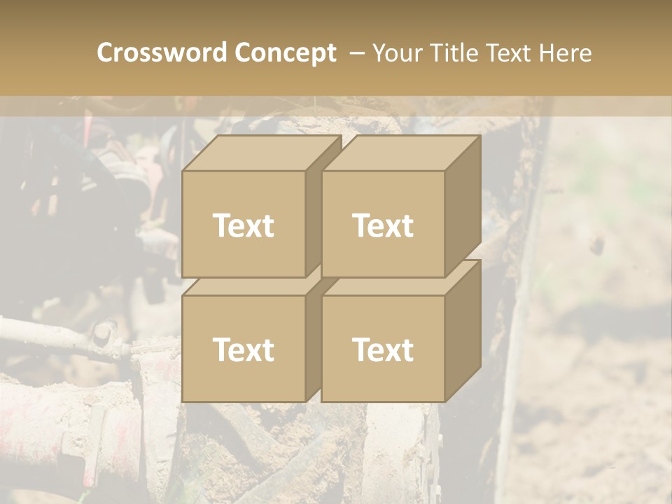 Engine Food Orange PowerPoint Template