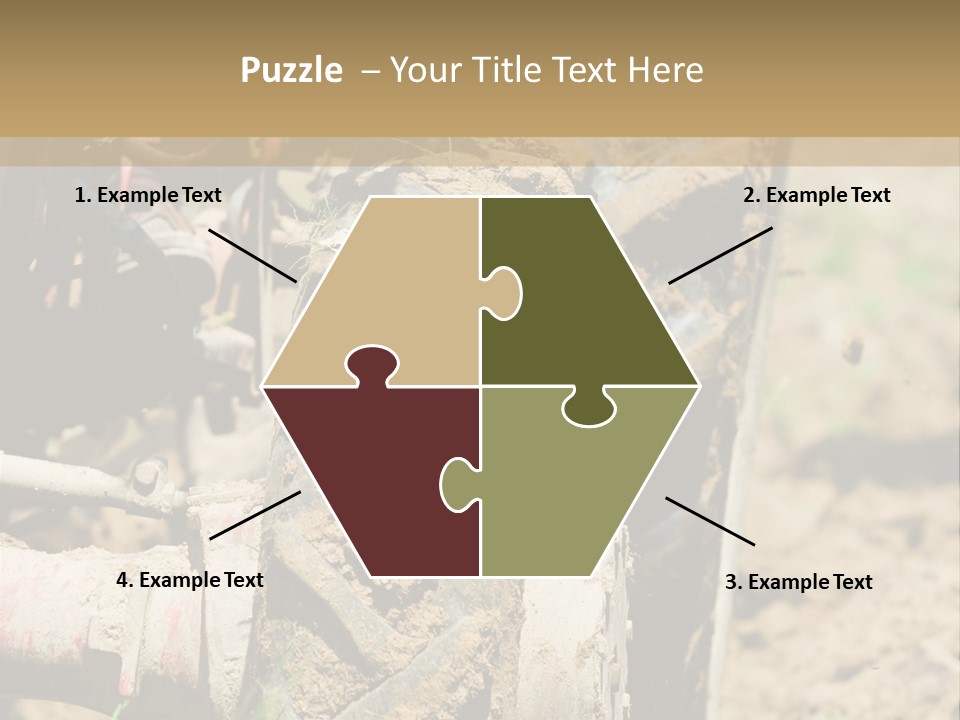 Engine Food Orange PowerPoint Template