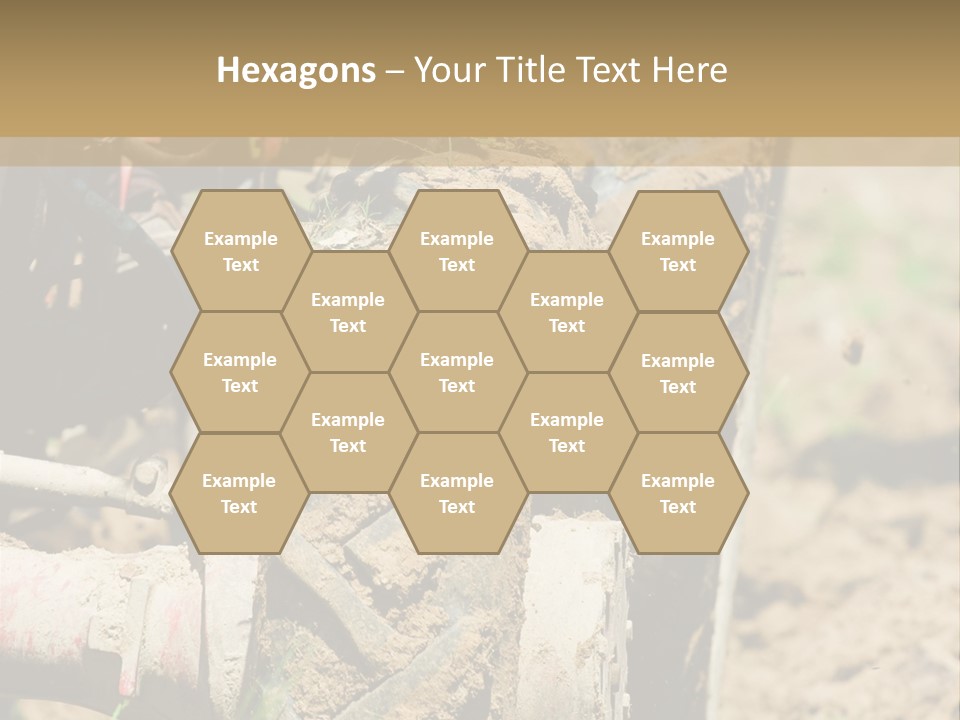 Engine Food Orange PowerPoint Template