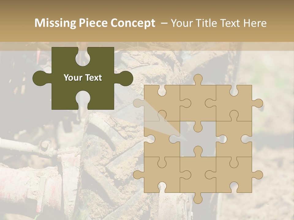 Engine Food Orange PowerPoint Template