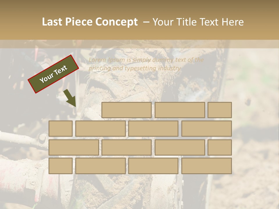 Engine Food Orange PowerPoint Template