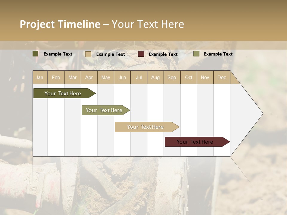 Engine Food Orange PowerPoint Template