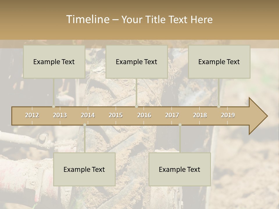 Engine Food Orange PowerPoint Template