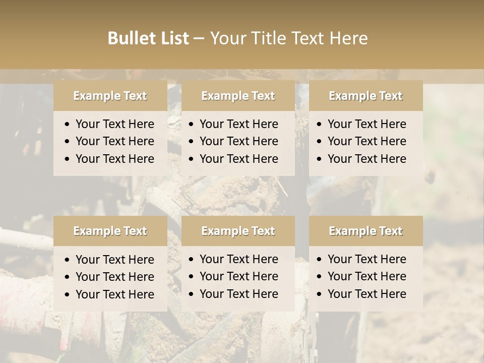 Engine Food Orange PowerPoint Template