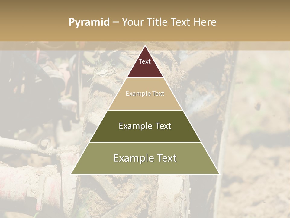 Engine Food Orange PowerPoint Template
