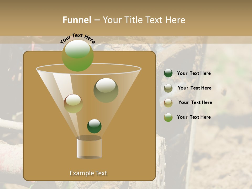 Engine Food Orange PowerPoint Template
