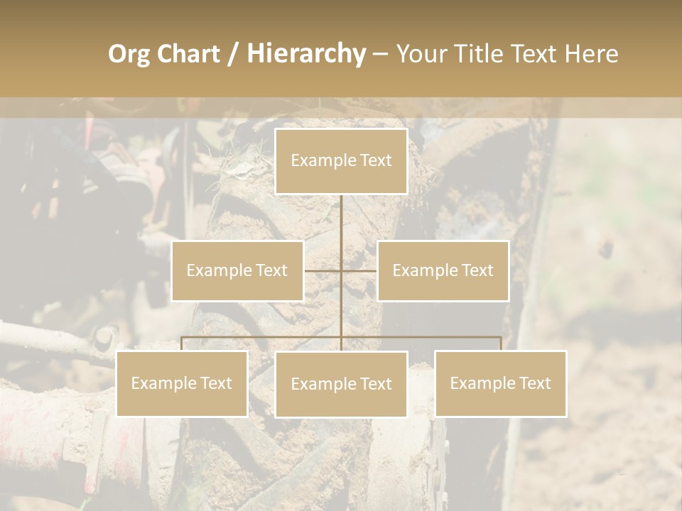 Engine Food Orange PowerPoint Template