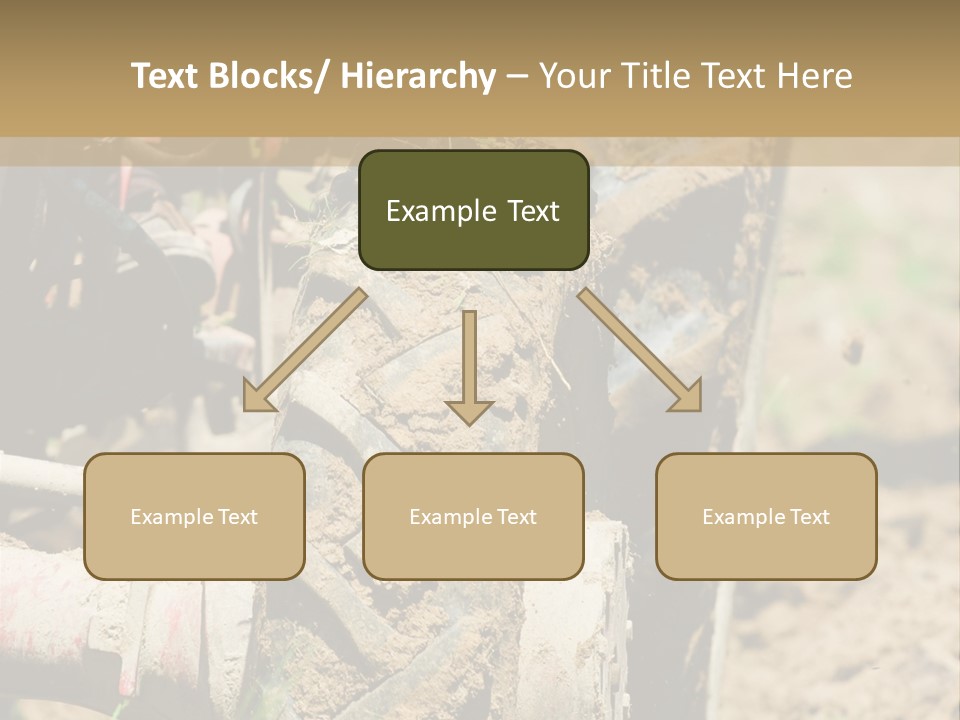Engine Food Orange PowerPoint Template