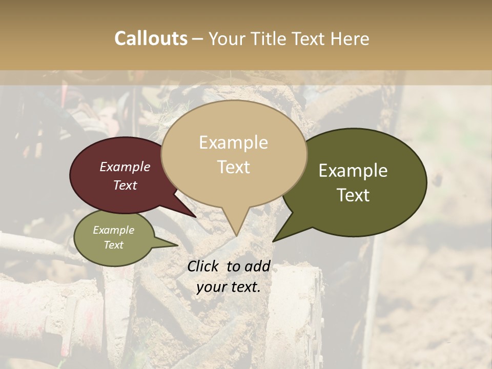 Engine Food Orange PowerPoint Template
