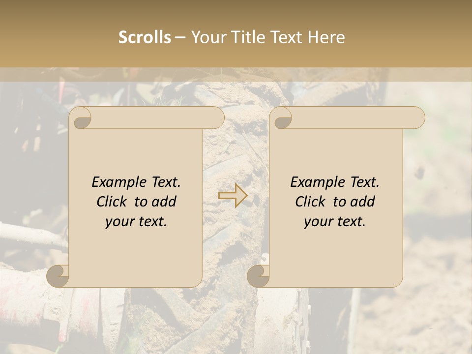 Engine Food Orange PowerPoint Template