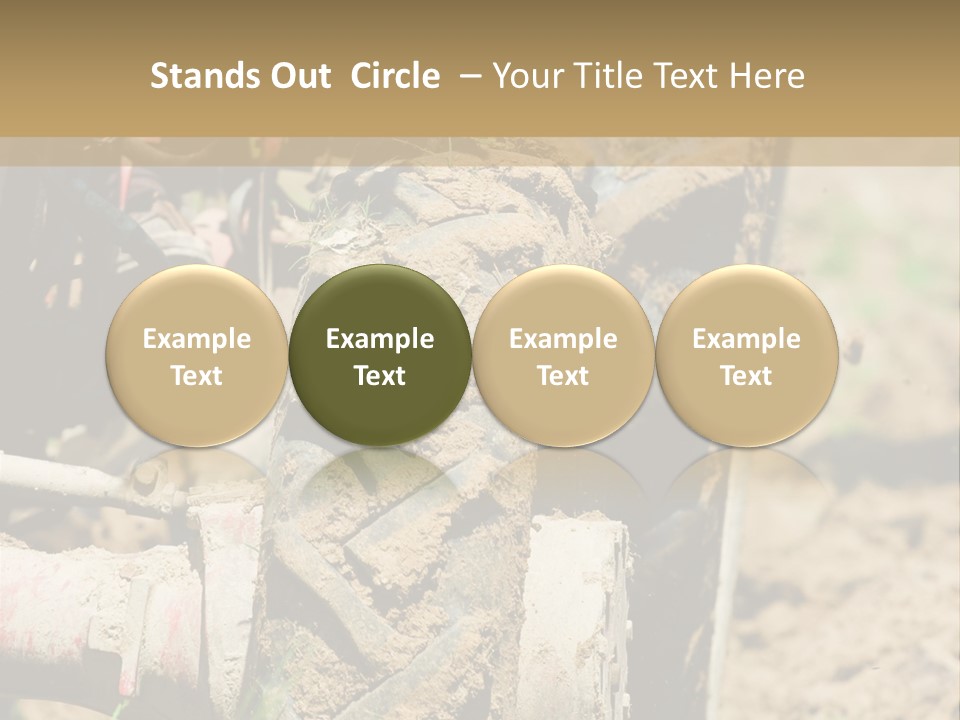 Engine Food Orange PowerPoint Template