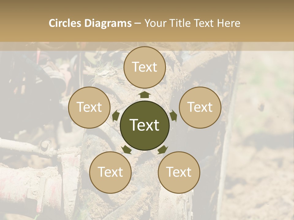 Engine Food Orange PowerPoint Template