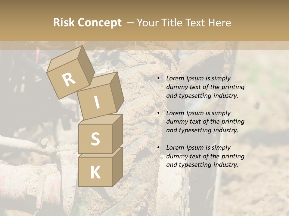 Engine Food Orange PowerPoint Template