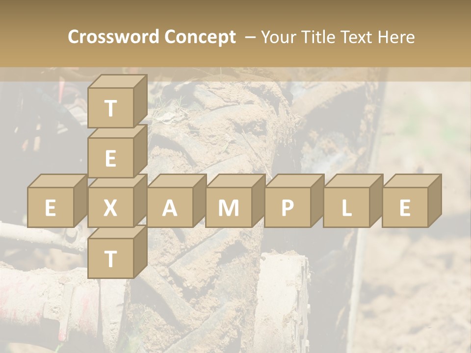 Engine Food Orange PowerPoint Template