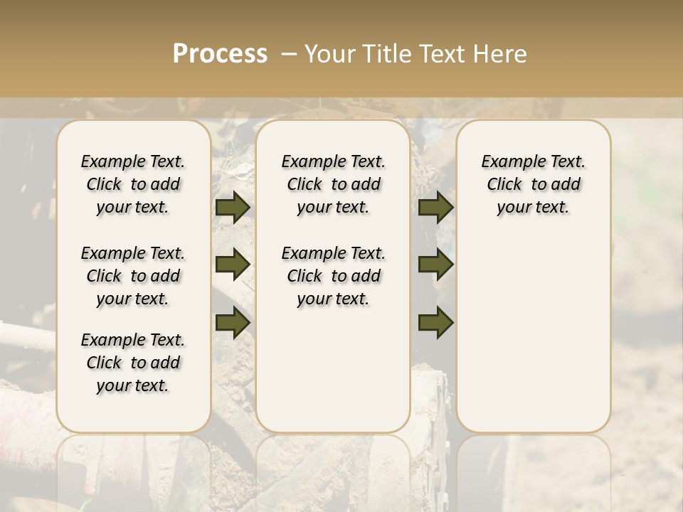 Engine Food Orange PowerPoint Template
