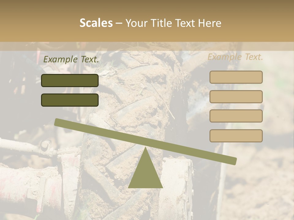 Engine Food Orange PowerPoint Template