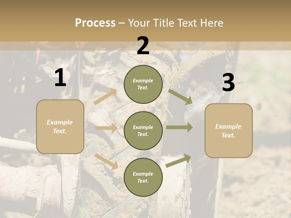 Engine Food Orange PowerPoint Template