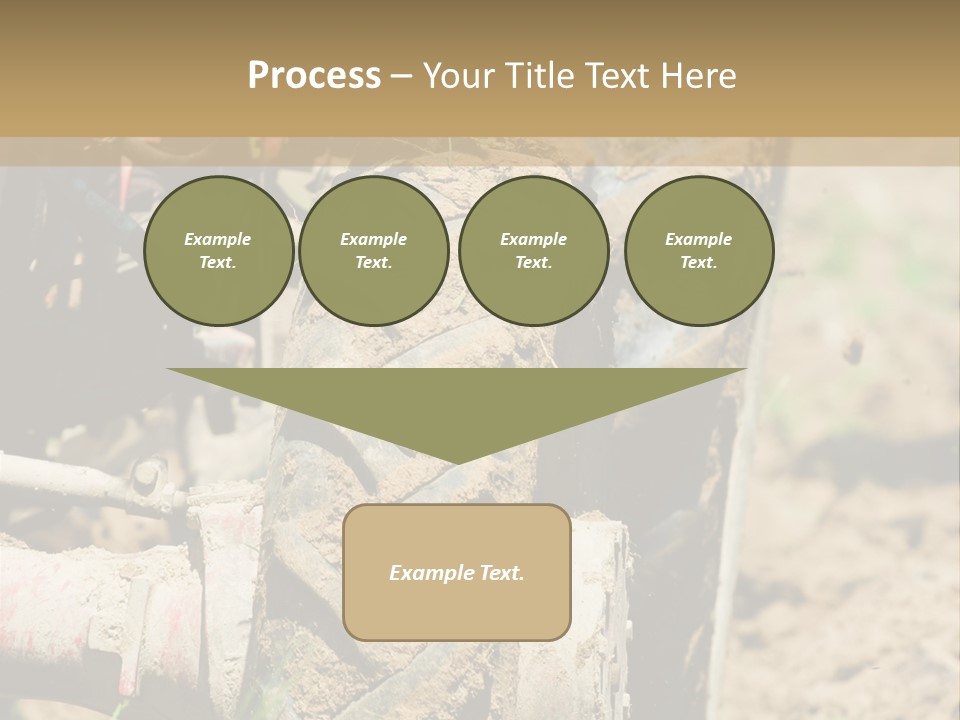 Engine Food Orange PowerPoint Template